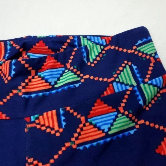 NWOT LulaRoe Tall & Curvy Leggings  Womens Plus Size TC One Size  Multicolor - Picture 5 of 5